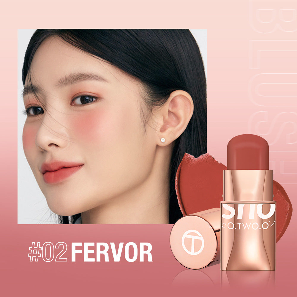 O.TWO.O 3-in-1 Waterproof Multi Stick: Lipstick, Blush & Eye Tint