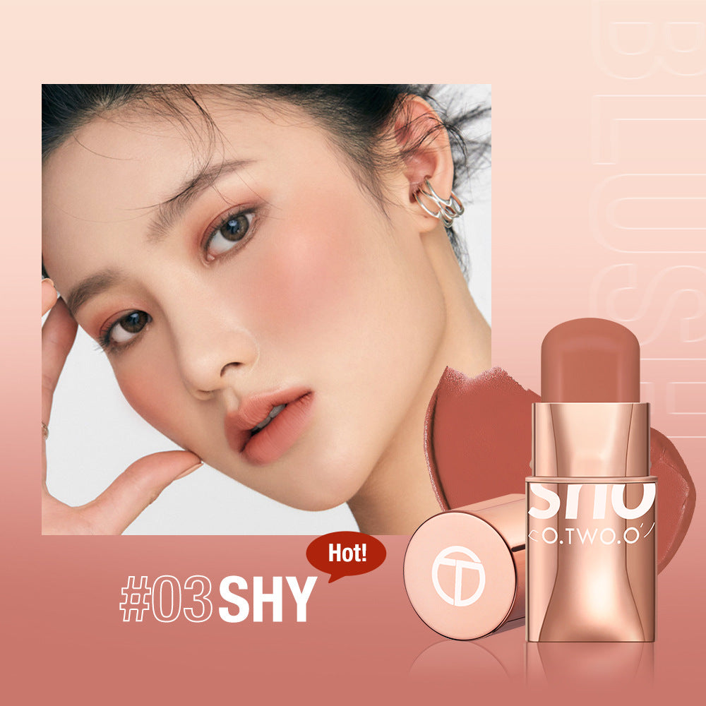 O.TWO.O 3-in-1 Waterproof Multi Stick: Lipstick, Blush & Eye Tint