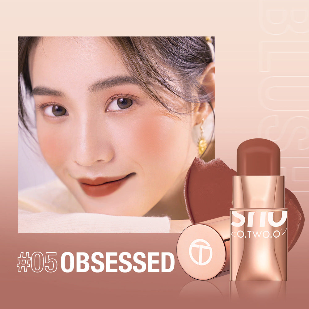 O.TWO.O 3-in-1 Waterproof Multi Stick: Lipstick, Blush & Eye Tint