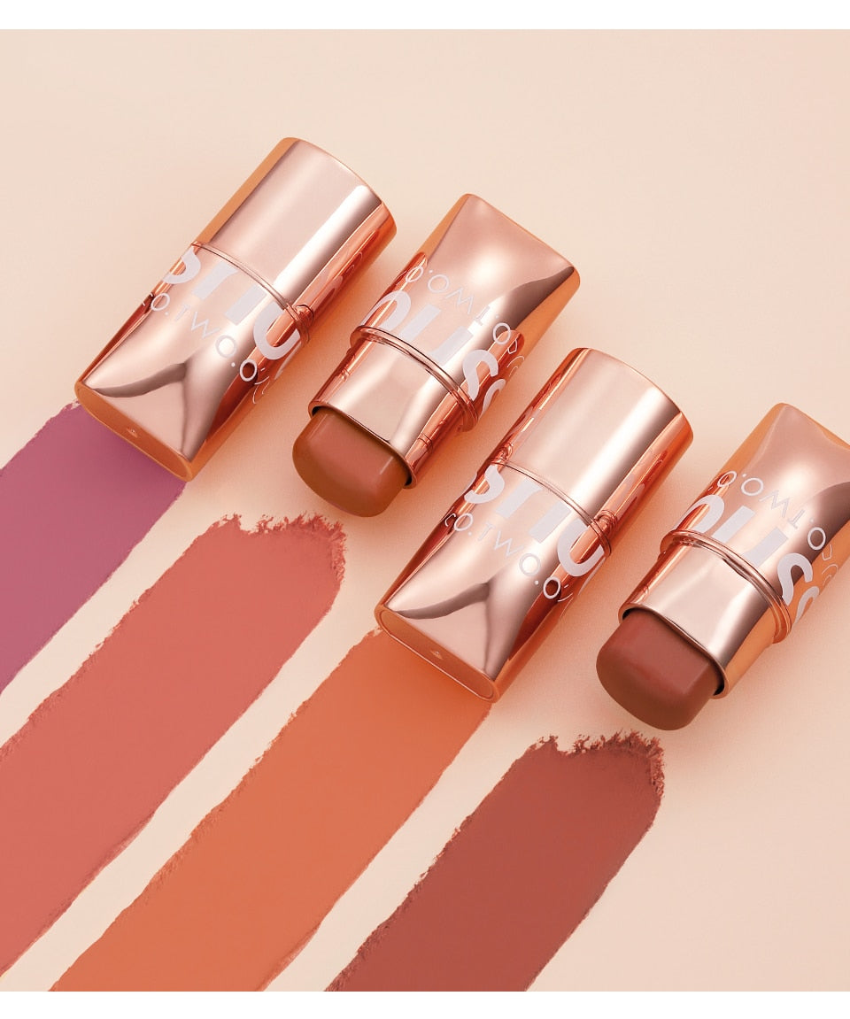 O.TWO.O 3-in-1 Waterproof Multi Stick: Lipstick, Blush & Eye Tint