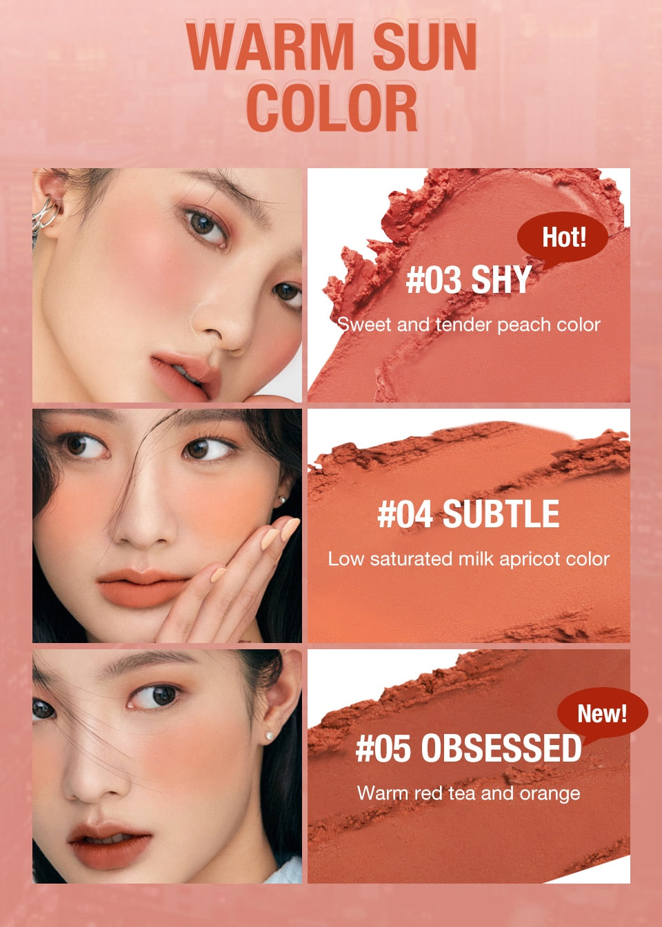 O.TWO.O 3-in-1 Waterproof Multi Stick: Lipstick, Blush & Eye Tint