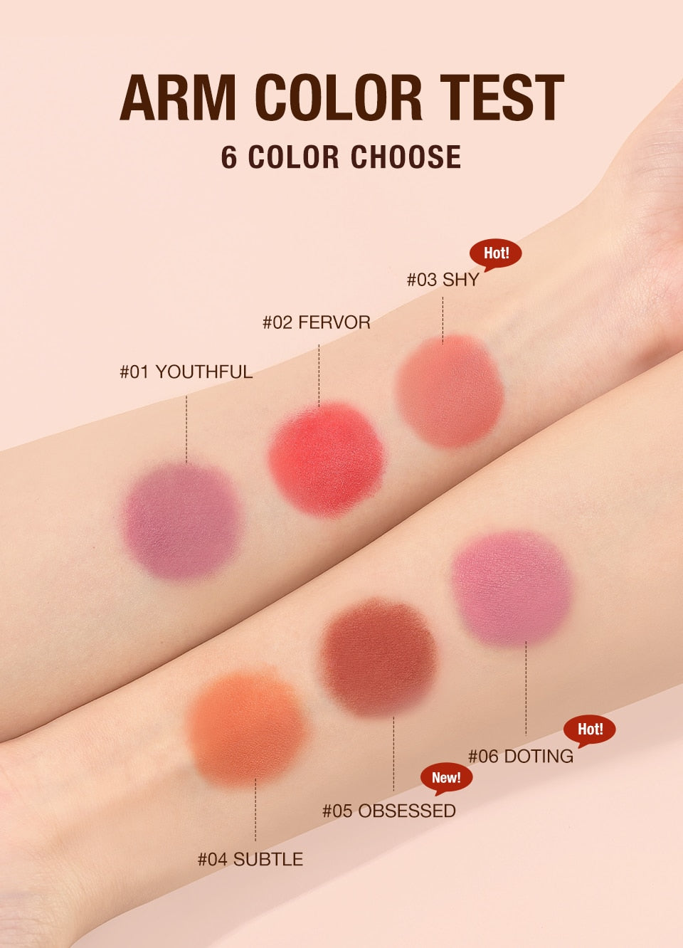 O.TWO.O 3-in-1 Waterproof Multi Stick: Lipstick, Blush & Eye Tint