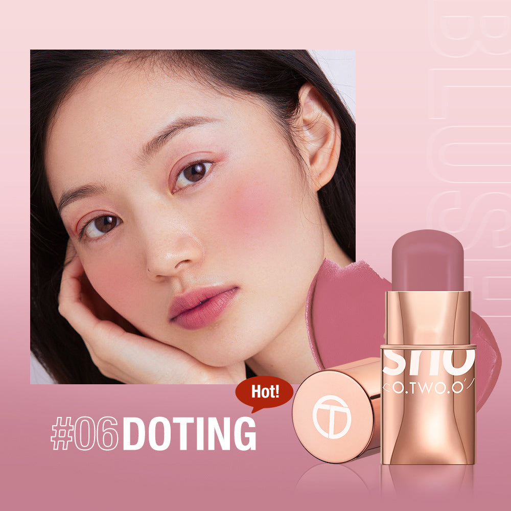O.TWO.O 3-in-1 Waterproof Multi Stick: Lipstick, Blush & Eye Tint
